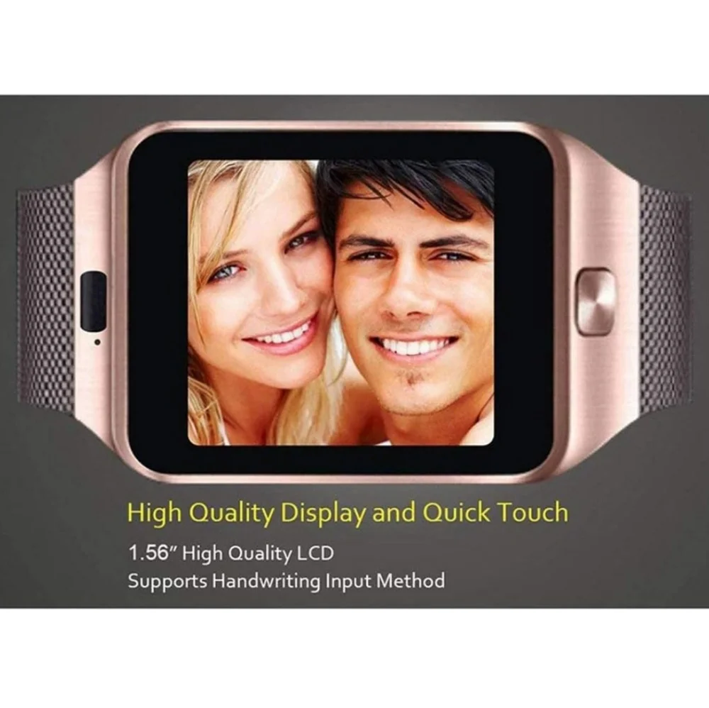 Smartwatch with Touch Monitor with Pedometer and Anti-Lost Camera